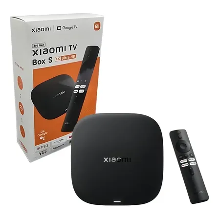Xiaomi Mi Tv Box S 3ra Gen 4k 32gb 2gb Ram Tipo De Control Remoto De Voz Negro
