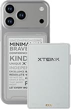 XTEINK X3 3.7" Pocket E-Ink eBook Reader, Mist Gray | Ultra-thin 0.2" design with magnetic pogo-pin charging, gyroscope page-turn, 16GB storage, and distraction-free reading