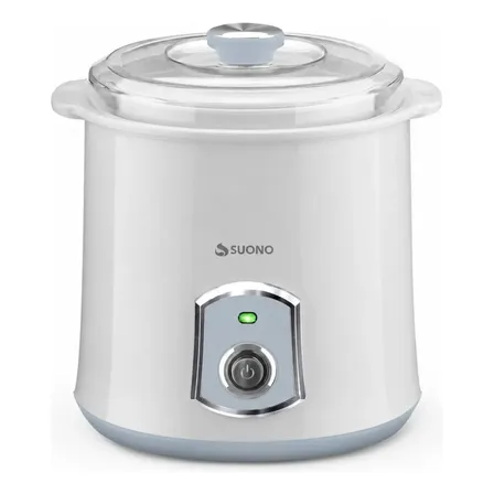Yogurtera El&eacute;ctrica Suono Greek 2L Para Yogur Griego Con Filtro Color Celeste