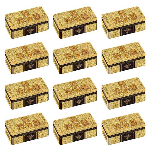 Yugioh 2022 TIN OF THE PHARAOH&rsquo;S GODS FACTORY SEALED CASE (12 TINS) SHIPS TODAY!