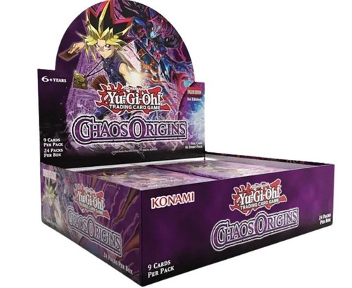 Yugioh Chaos Origins Booster Box 1st Edition Factory Sealed