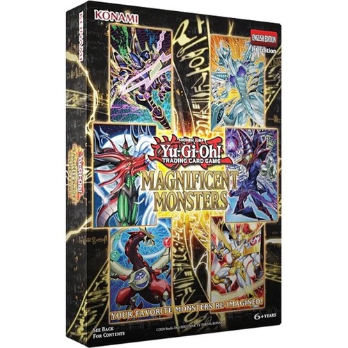 Yugioh x1 Magnificent Monsters Sealed Mini Box Ships 9/4