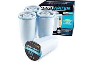 ZeroWater, Official Replacement Filter - 5-Stage 0 Tds Filter Replacement - System Iapmo Certified to Reduce Lead, Chromium, and Pfoa/Pfos, 2-Pack