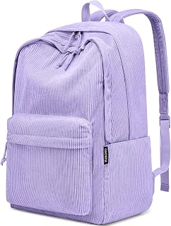 ZUBOND Girls Backpack, Lightweight School Bookbag for Teens, College Students Women & Men, Cute Large Laptop Backpack Fits 15.6 Inch Notebook