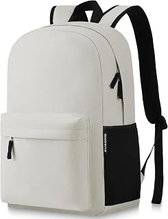 ZUBOND Unisex Backpack for School & Travel - Lightweight Laptop Backpack Fits 15.6 Inch Notebook, Water Bottle Pocket - Ideal for Teens, College Students, Adults